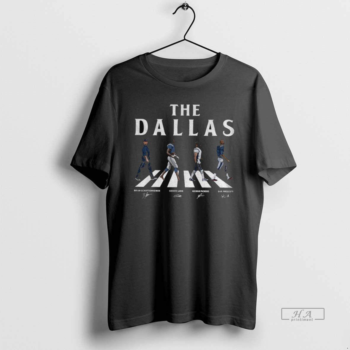 Official Trendy Brian Schottenheimer Ceedee Lamb George Pickens And Dak Prescott The Dallas Cowboys Abbey