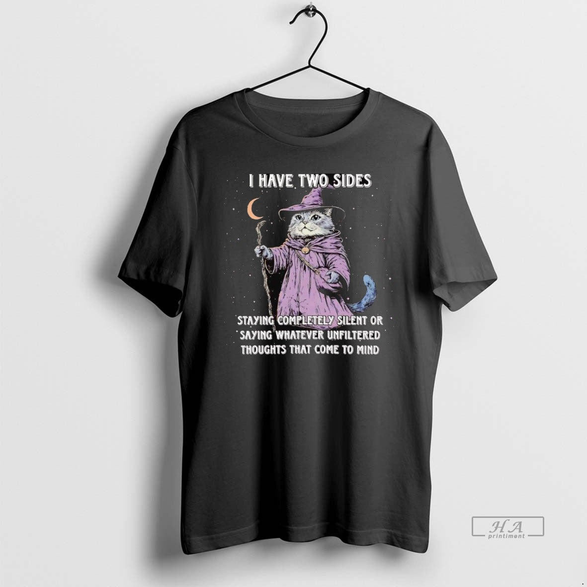 Official Trendy Cat Wizard I Have Two Side Thoughts That Come To Mind