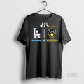 Official Trendy Dodgers Vs Brewers 2025 Postseason Nlcs Tee Sweater