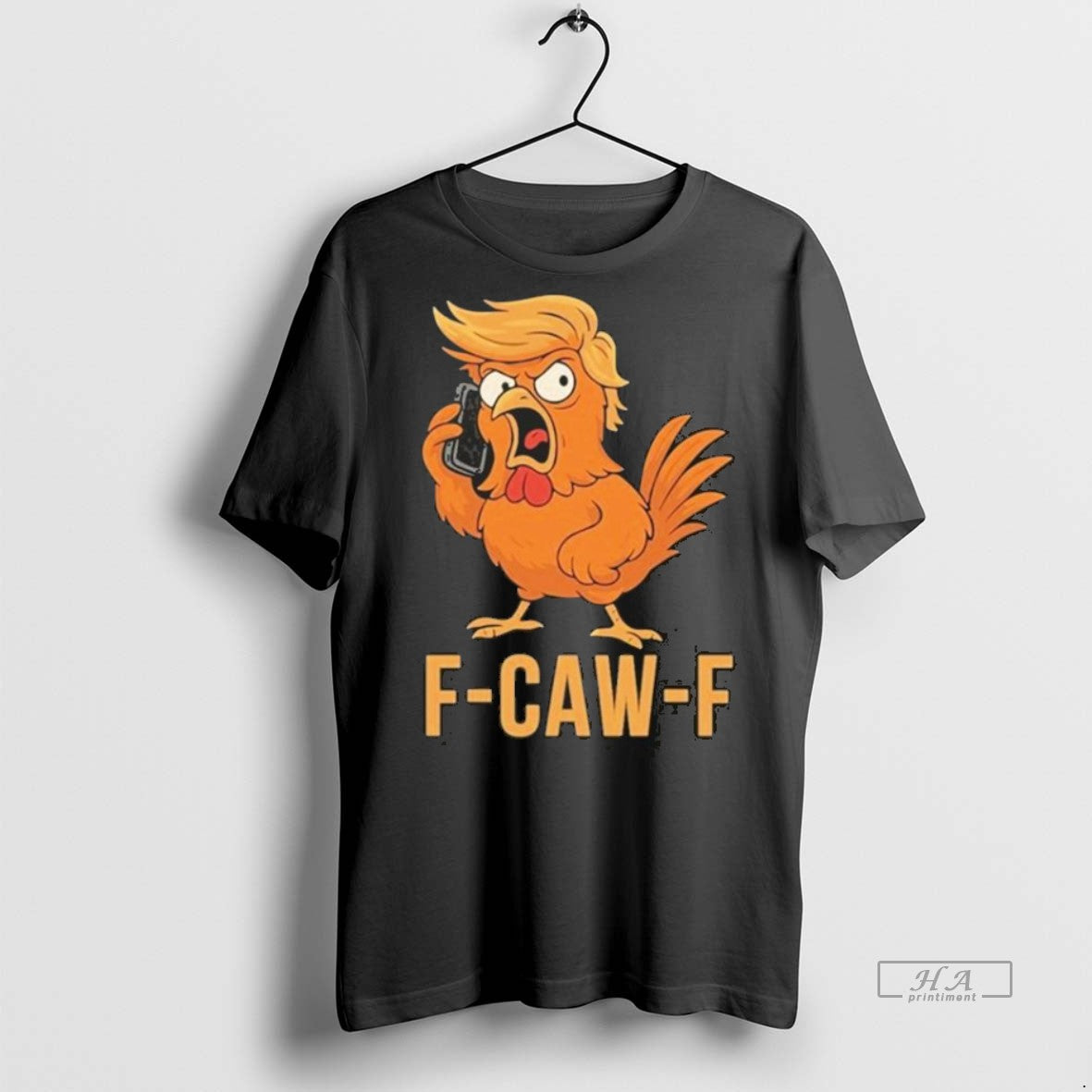 Official Trendy F Caw F Donald Trump Chicken 2025 T Men Tee Sweater
