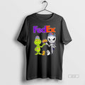 Official Trendy Fedex X Grinch And Jack Skellington Fist Bump Uniwilling Friends