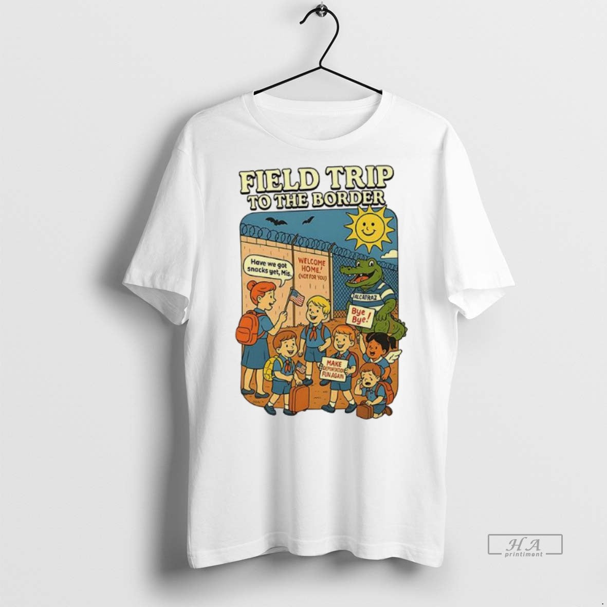 Official Trendy Field Trip To The Border Subtle Abolish Ice Tee Sweater