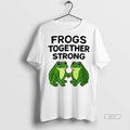 Official Trendy Frogs Together Strong Funny Tee Sweater