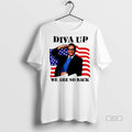 Official Trendy George Santos Diva Up We Are So Back Tee Sweater