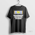 Official Trendy Government Shutdown Ribbon Veteran Flag