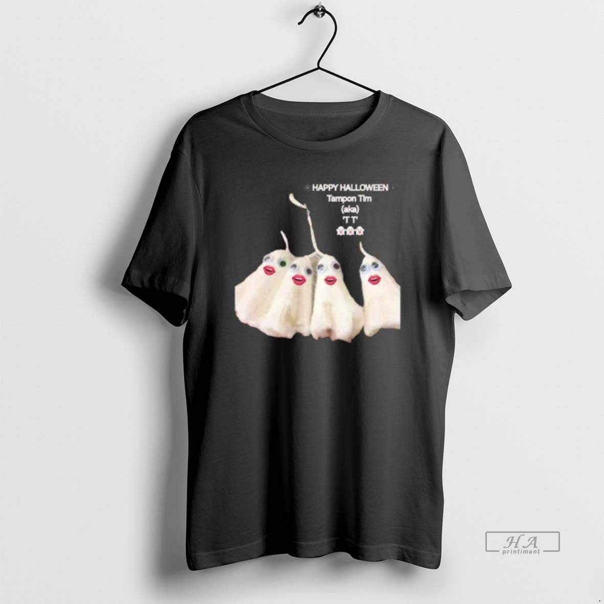 Official Trendy Happy Halloween Tampon Ghosts Tim