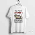 Official Trendy Husky Im Not Clumsy It Takes Real Skill To Trip Over Completely Nothing