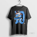 Official Trendy Justin Herbert Los Angeles Chargers No 10 Player Rough Tee Sweater