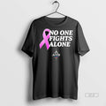 Official Trendy Las Vegas Aces Basketball No One Fights Alone Wnba Champions 2025 Tee Sweater