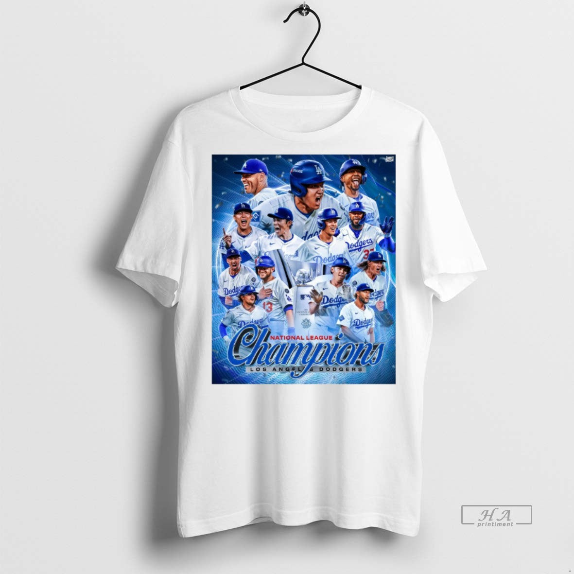 Official Trendy Los Angeles Dodgers Mlb 2025 National League Champions Tee Sweater