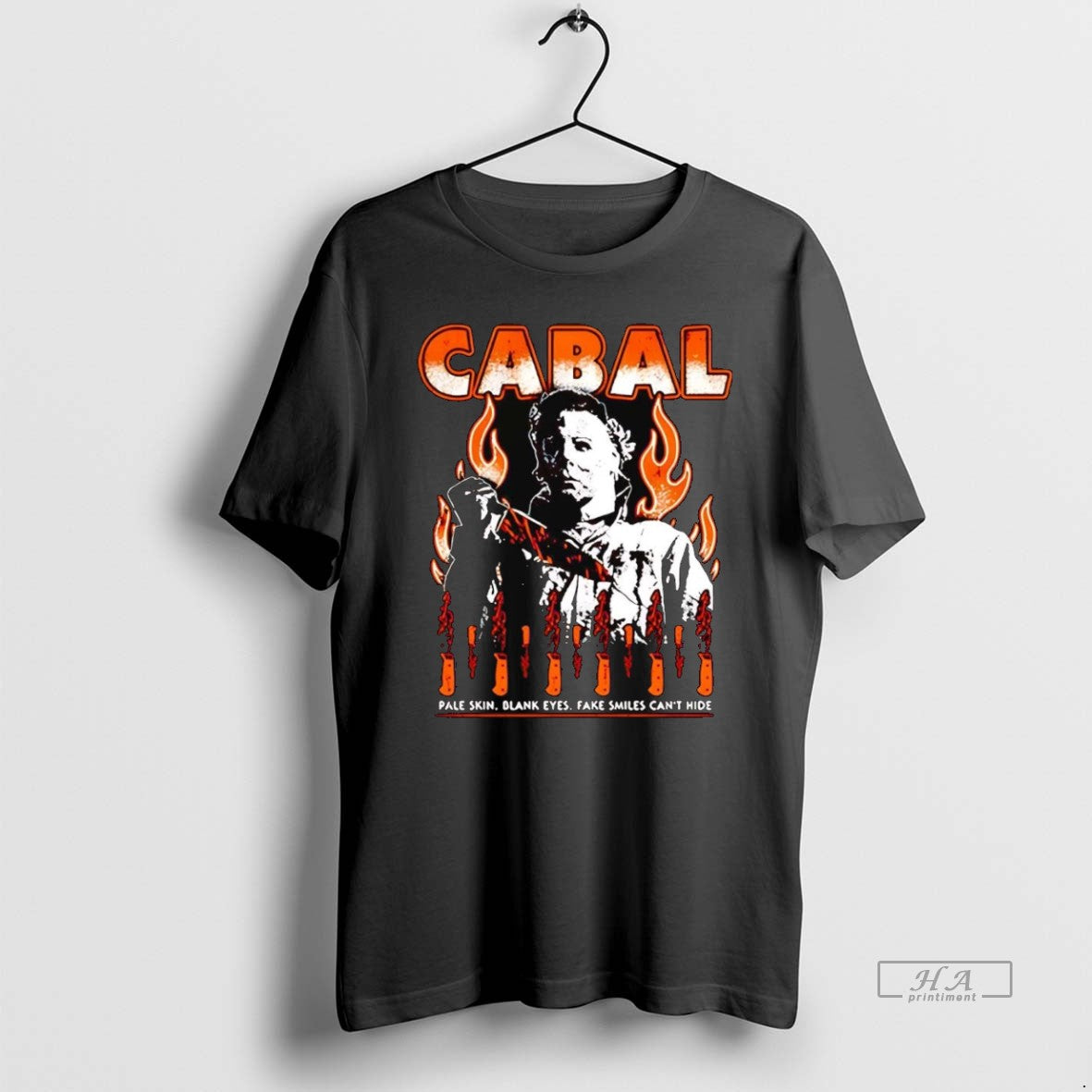 Official Trendy Michael Myers Cabal Pale Skin Blank Eyes