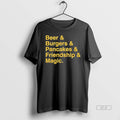 Official Trendy Milwaukee Brewers Beer Burgers Pancakes Friendship Magic