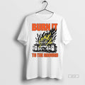 Official Trendy Nepal Burn It To The Ground Ceramic Ceramic And Classic Dad Cap Tee