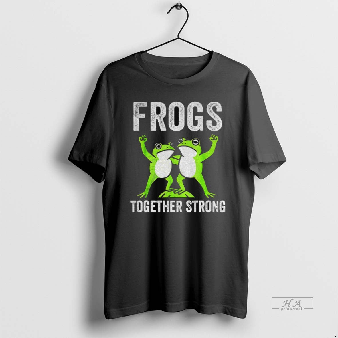 Official Trendy Portland Frog Together Strong Freedom Frog Political