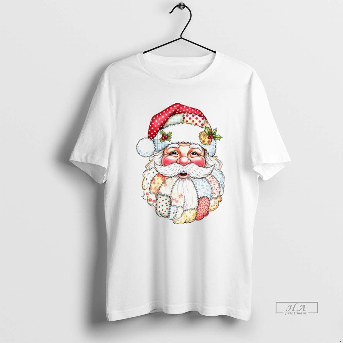 Official Trendy Santa Claus Big Head Merry Christmas 2025