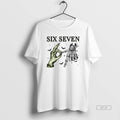 Official Trendy Six Seven Skeleton Hand Halloween