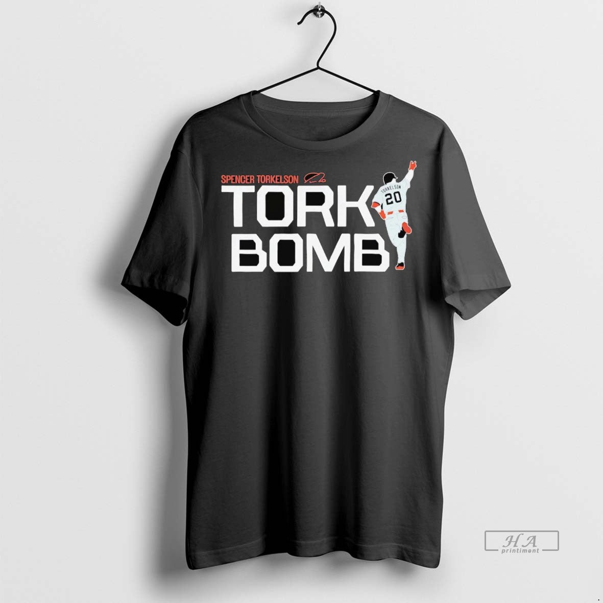 Official Trendy Spencer Torkelson Tork Bomb Signature Tee Sweater