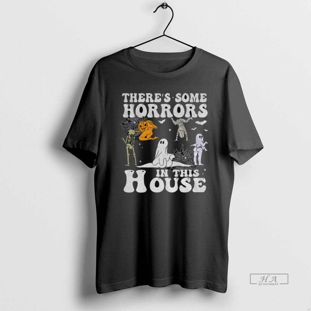 Official Trendy Spooky Season Theres Some Horrors In This House Halloween