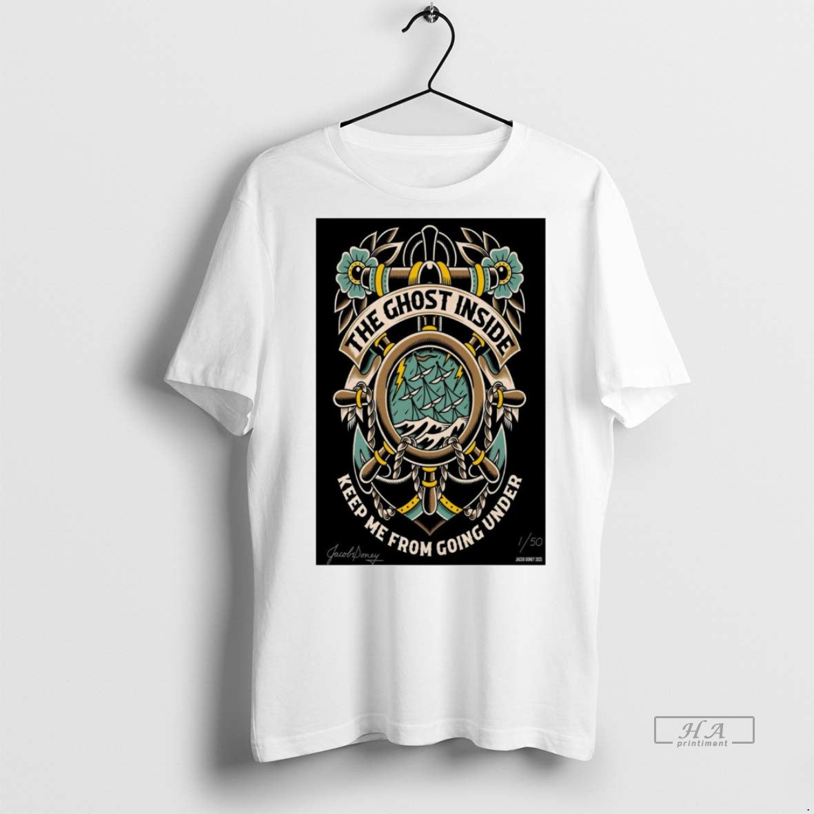 Official Trendy The Ghost Inside Keep Me From Going Under 2025 Tee Sweater