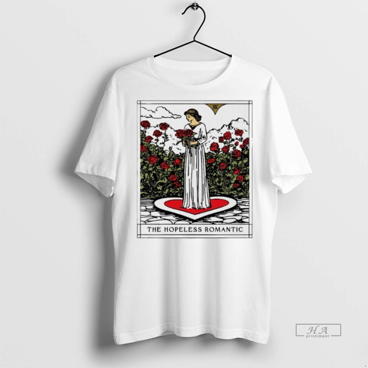 Official Trendy The Hopeless Romantic Tarot Card Valentines Day Tee Sweater