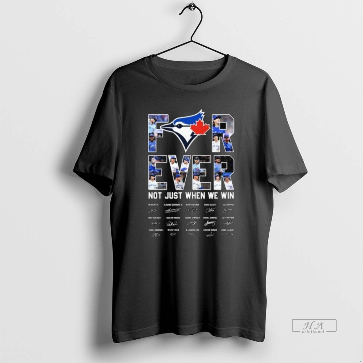 Official Trendy Toronto Blue Jays Forever Not Just When We Win Signatures 2025 Long Sleve