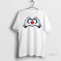 Official Trendy Toronto Blue Jays Toronto Heart Hands Tee Sweater