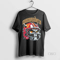 Official Trendy Washington Commanders Skull Helmet Tee Sweater