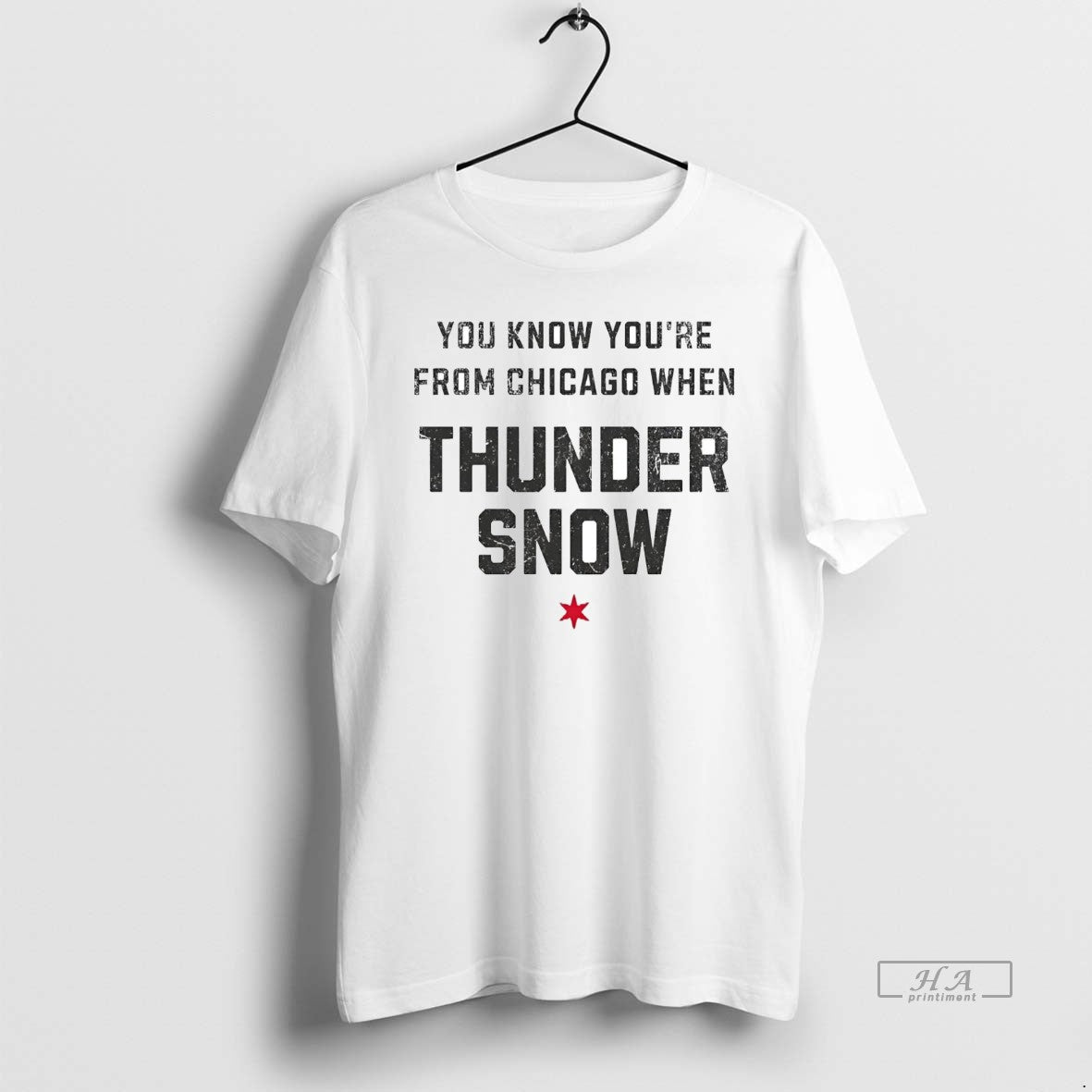 Official Trendy You Know Youre From Chicago When Thunder Snow Alert