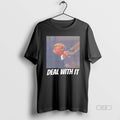 Official Trump Middle Finger Deal With It Meme Unisex