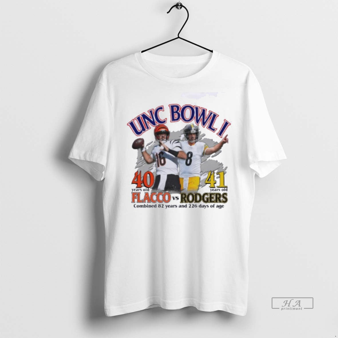 Official Unc Bowl I Joe Flacco Vs Aaron Rodgers Shirt