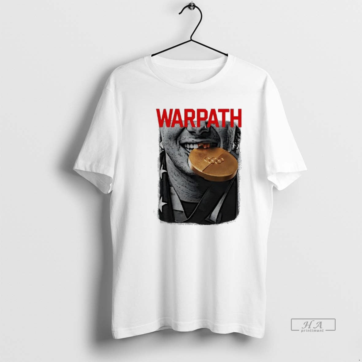 Official Warpath Jack Hughes Golden Smile Garment Unisex