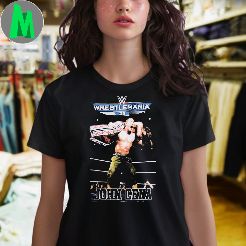 WrestleMania 23 John Cena Relaxed Shirt Unisex