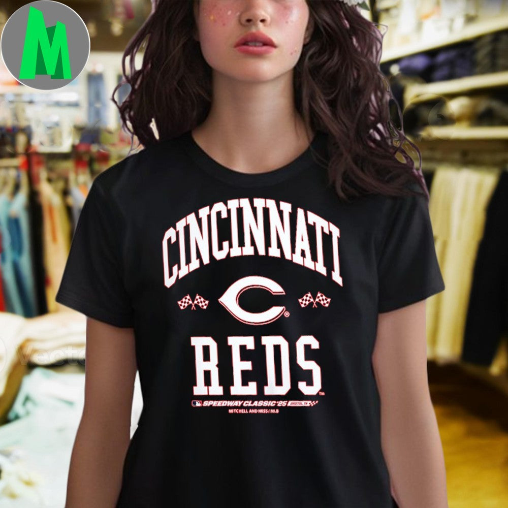Youth Cincinnati Reds Mitchell & Ness Red 2025 Speedway Classic Unisex
