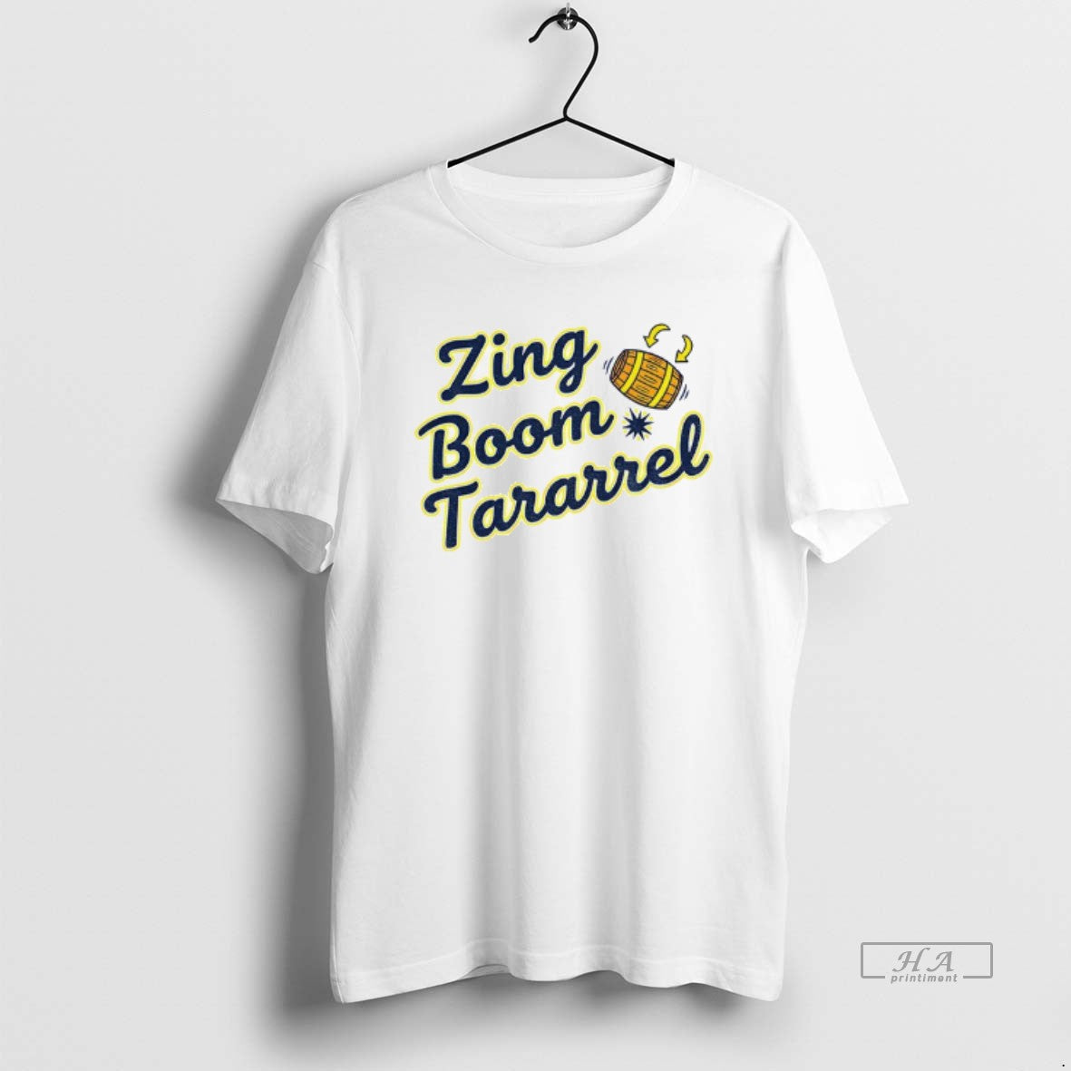 Official Zing Boom Tararrel Roll Out The Barrel Milwaukee Brewers Mlb