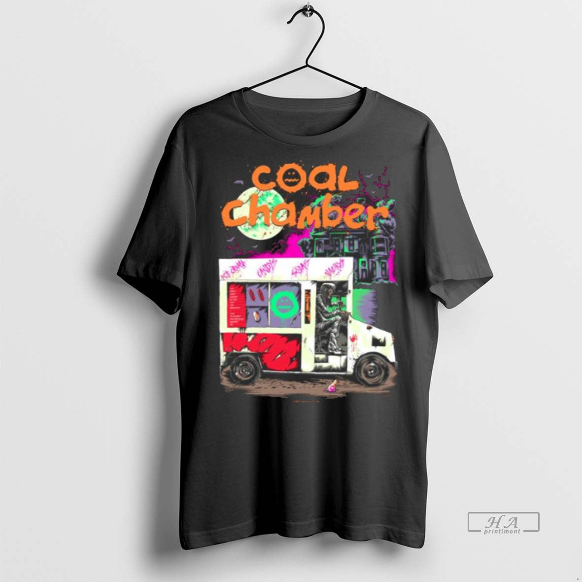 Official Coal Chamber X Rockabilia Halloween Limited Edition Shirt