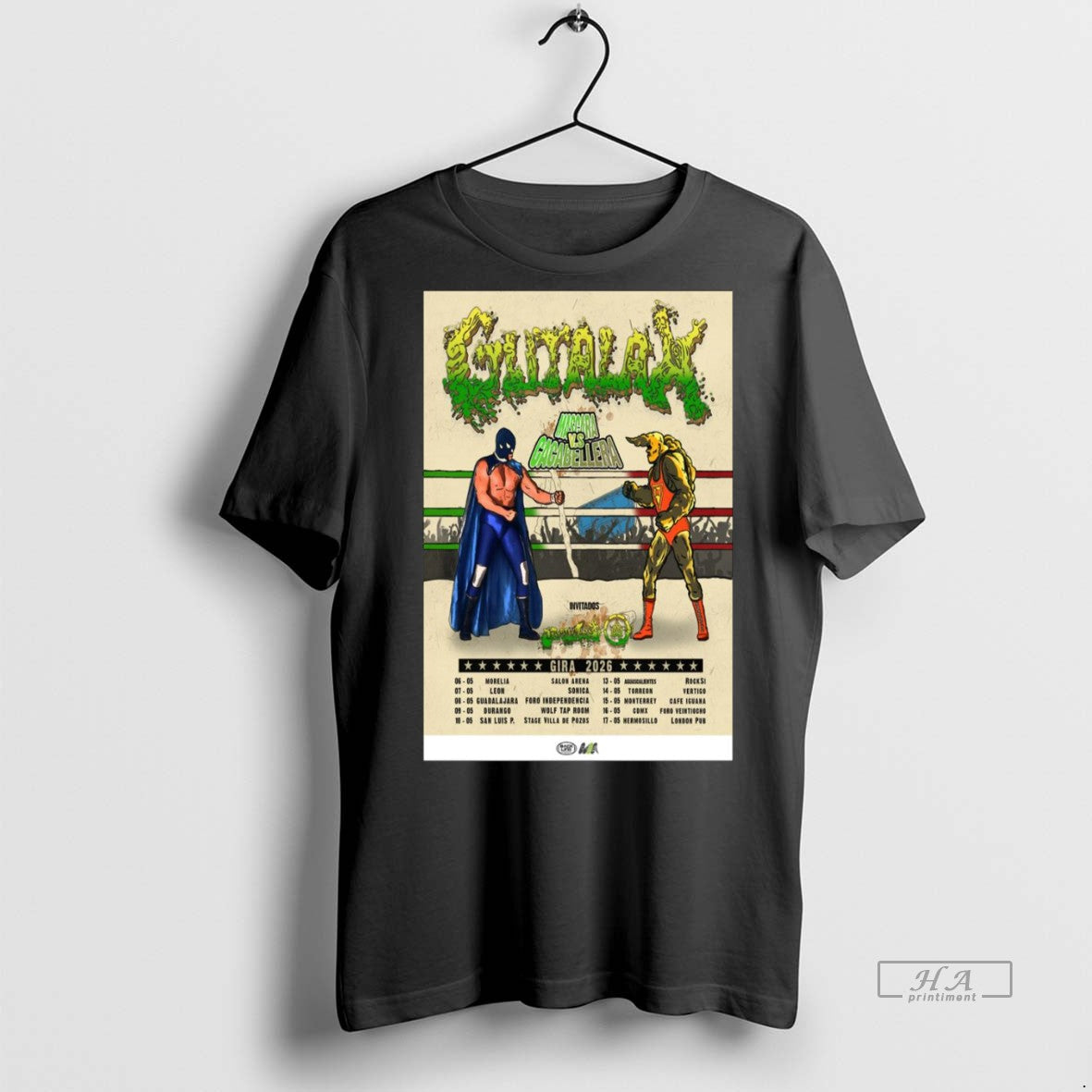 Official Gutalax Gira 2026 Shirt
