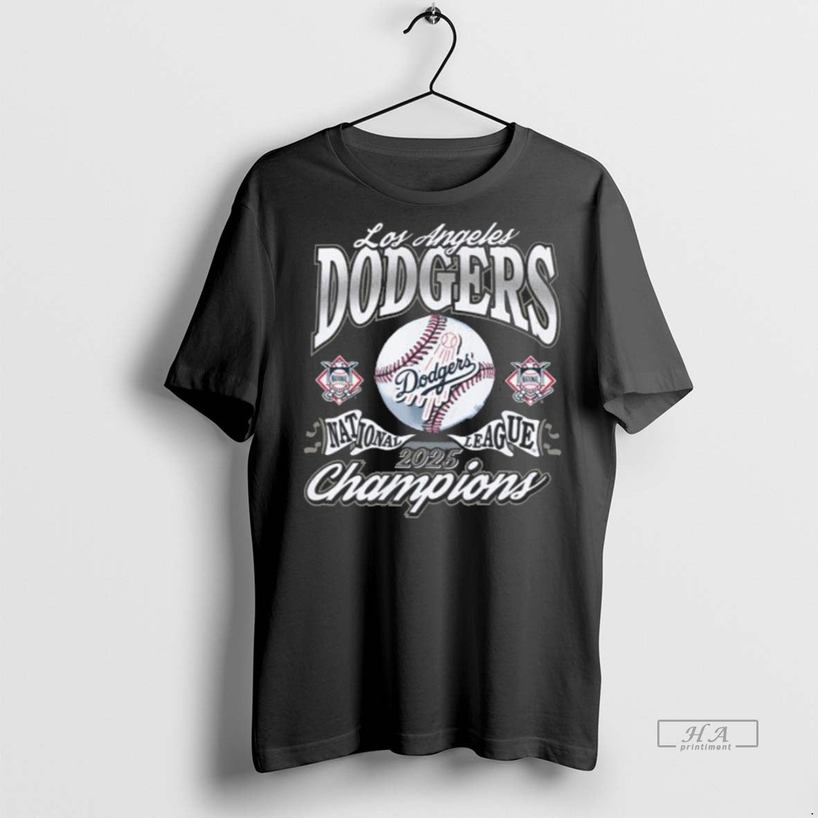 Official Los Angeles Dodgers 47 2025 National League Champions Shirt