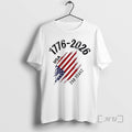 Officials 1776 2026 Usa 250 Years American Flag Patriotic Unisex