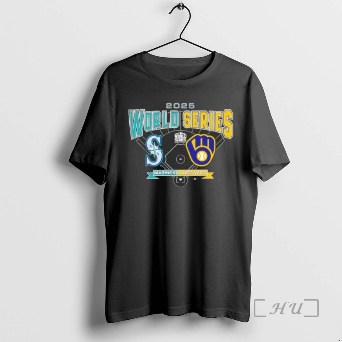 Officials 2025 Mlb World Series Seattle Mariners Vs Milwaukee Brewers Baseball Change Up