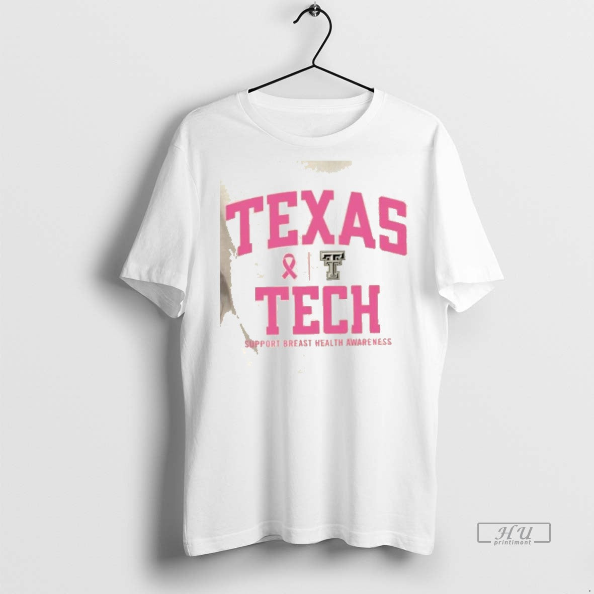 Officials 2025 Texas Tech Breast Cancer Awareness Month 2 Sided T Shirt Sweater