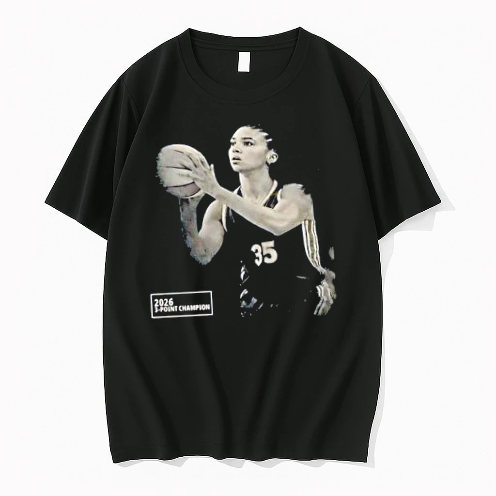Officials 2026 3 Point Champion Number 35 Basketball Player Merch T Shirt Sweater