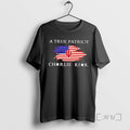 Officials A True Patriot Charlie Kirk X Indiana University Bloomington 2 Sided T Shirt Sweater