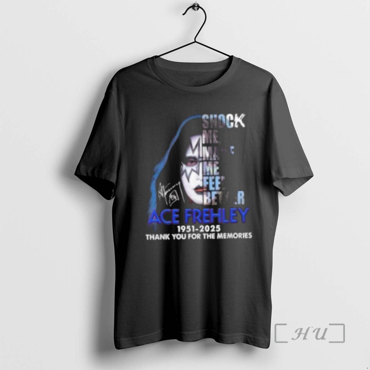 Officials Ace Frehley 1951 2025 Shock Me Make Me Feel Better Signature Thank You For