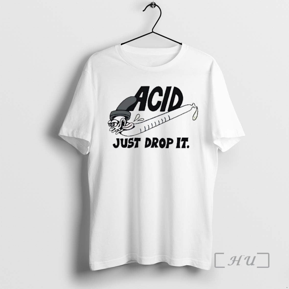 Officials Acid Just Drop It Cartoon Eyedropper Character Unisex