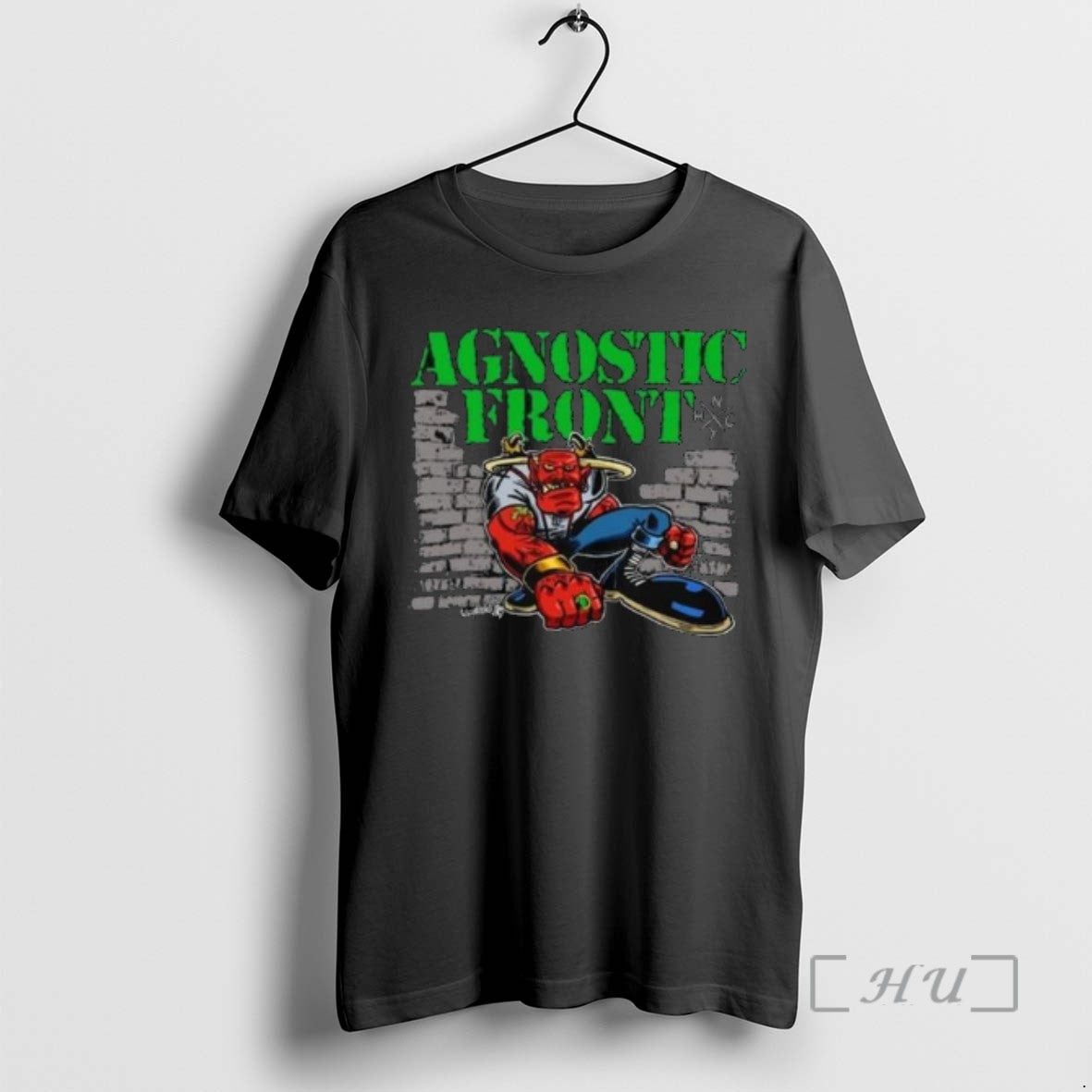 Officials Agnostic Front Lambrou Beast Long Sleve T Shirt Sweater