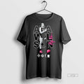 Officials Aja Wilson Las Vegas Aces Basketball Wnba 2025 Signature Tee Shirt Sweater