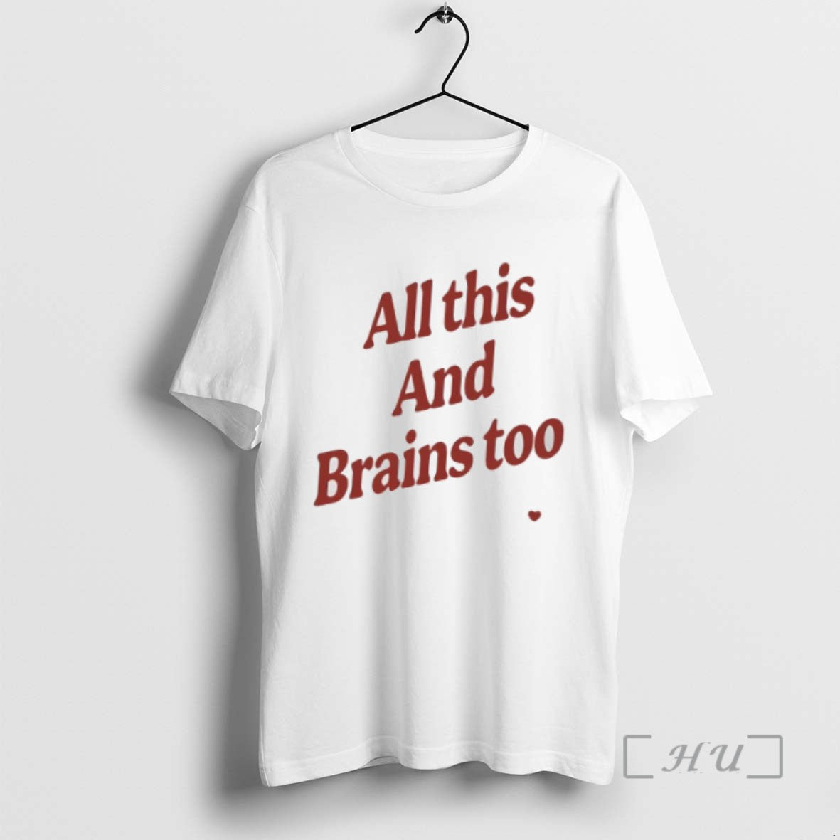 Officials All This And Brains Too Tee Sweater