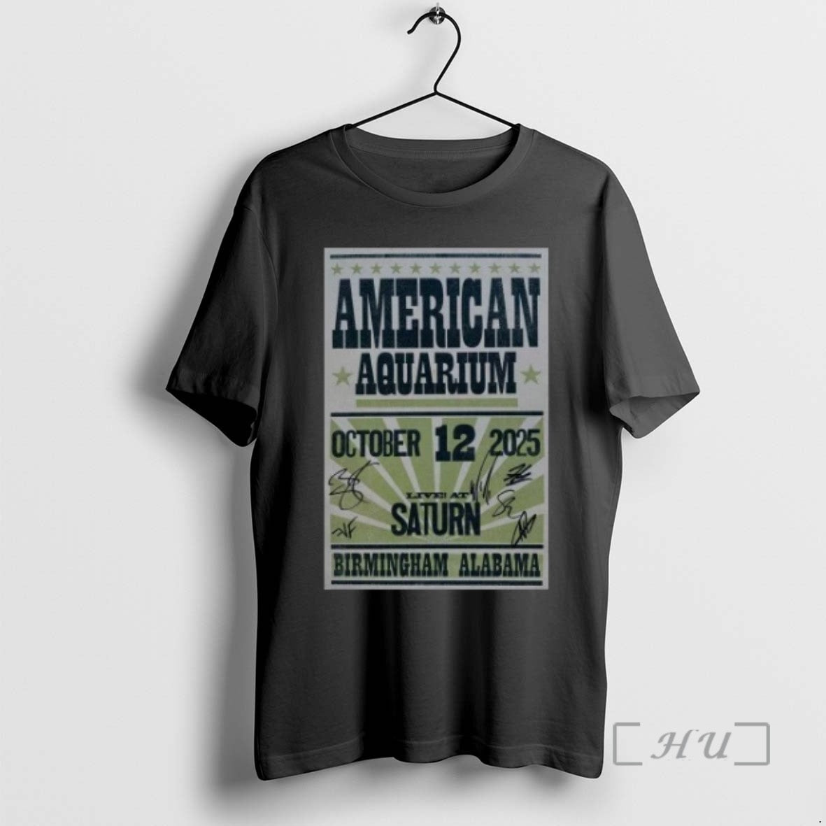 Officials American Aquarium October 12 2025 Birmingham Alabama Tee Shirt Sweater
