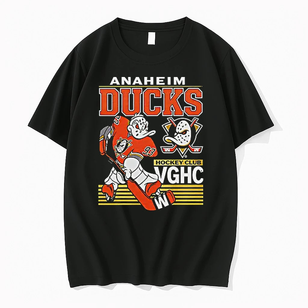 Officials Anaheim Ducks Hockey Club Vghc 93 Mascot T Shirt Sweater