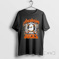 Officials Anaheim Ducks Spray On Logo Style T Shirt Sweater